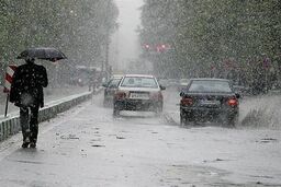سازمان هواشناسی هشدار صادر کرد/ بارش برف و باران در ۱۰ استان