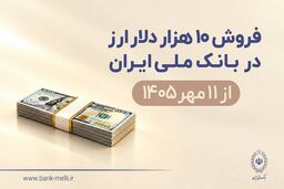 خرید آسان و سریع ۱۰ هزار دلار ارز از «بله» بانک ملی ایران +لیست شعب منتخب

