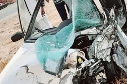 مرگ دردناک 4 عضو یک خانواده کرمانی در حادثه بامدادی