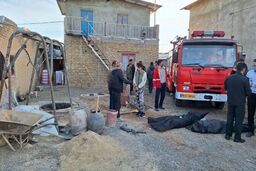 مرگ 2 کارگر در عمق 20 متری چاه
