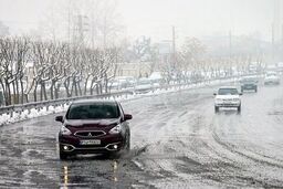 بارش برف و باران در ۹ استان/ ۶ محور مسدود است