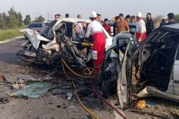 آمار کشته‌شدگان تصادفات نوروزی به ۶۱۷ نفر رسید