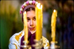 عاشقانه نفس بازغی و پدرش+ فیلم