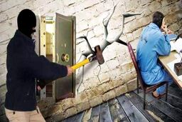 سارقان برای حمل گاوصندوق‌های سنگین از همسایه‌های مالباختگان کمک گرفتند