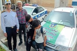 رانندگی دردسرساز پسر ۱۲ ساله؛ کودک دیگری را زیر گرفت/ عکس