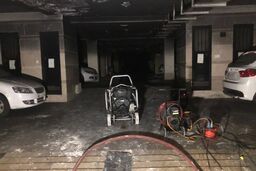 آتش‌سوزی هولناک در مجتمع مسکونی در جاده مخصوص کرج/ جزئیات حادثه