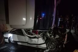 مرگ تلخ 4 عضو یک خانواده در حادثه رانندگی