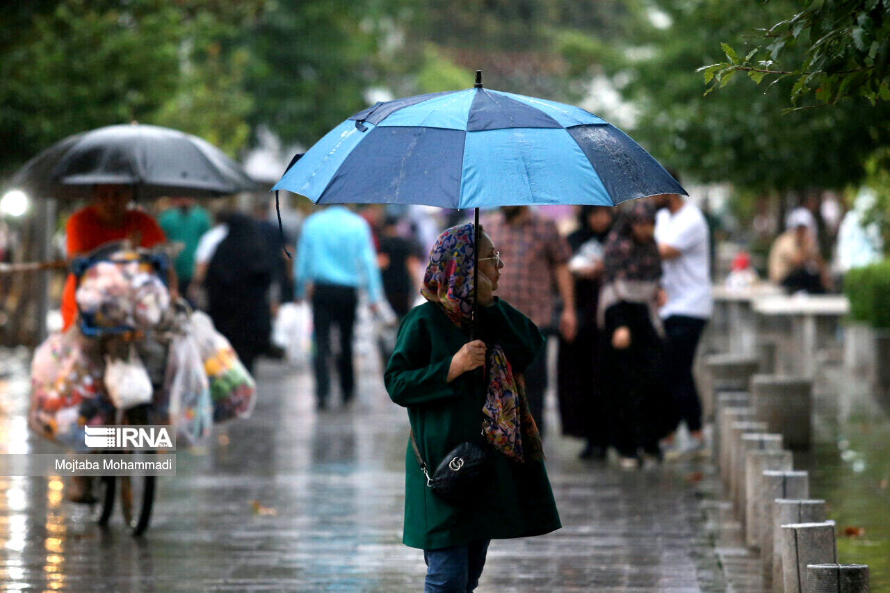 پیش‌بینی هواشناسی؛ رگبار باران و وزش باد شدید در ۹ استان