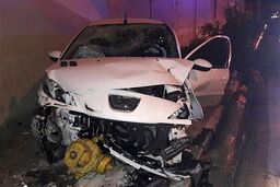 تصادف مرگبار پژو ۲۰۷ در بزرگراه لشکری؛ دو جوان جان باختند