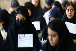 اجبار دختران به برداشتن چادر در آزمون سمپاد