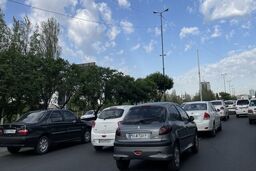 ترافیک عادی و روان در تمامی معابر و بزرگراه‌های پایتخت